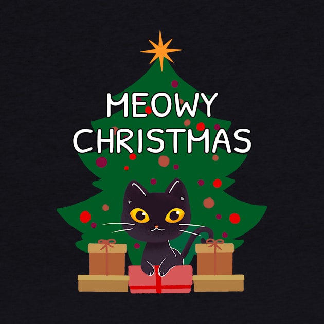 Meowy Christmas by MrDrajan